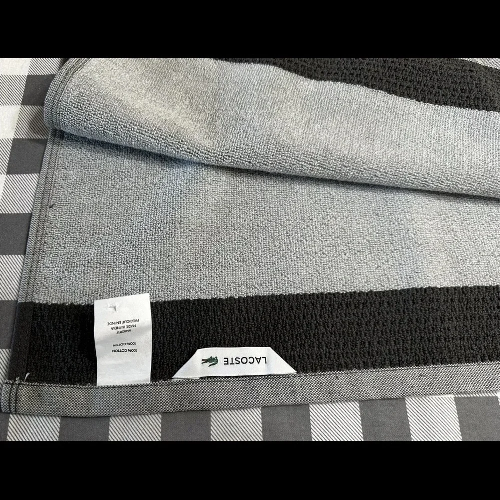 Lacoste Bath Towel 100% Cotton 30